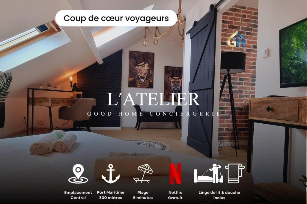 L'Atelier - Au Pied Des Quais Apartment Dunkirk Екстериор снимка